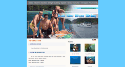 Desktop Screenshot of kohkhokhaodiving.com